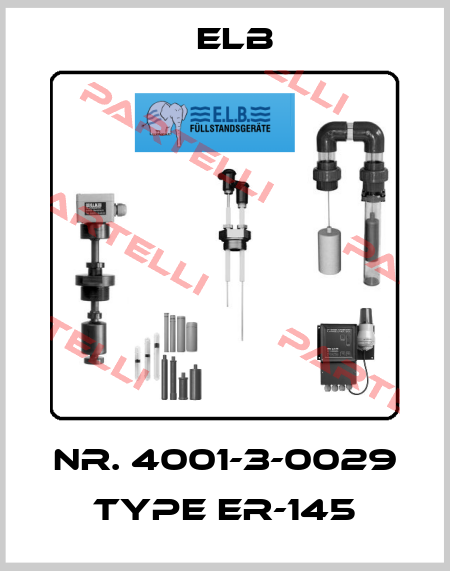 Nr. 4001-3-0029 Type ER-145 ELB
