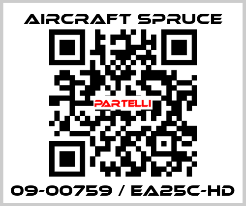 09-00759 / EA25C-HD Aircraft Spruce