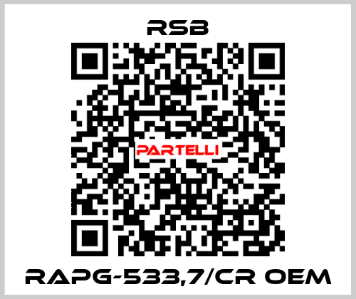 RAPG-533,7/CR OEM RSB