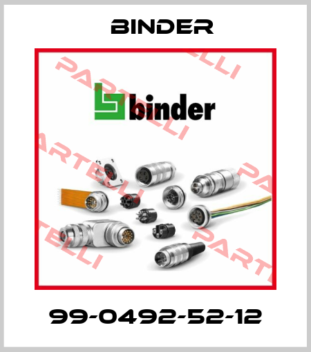 99-0492-52-12 Binder