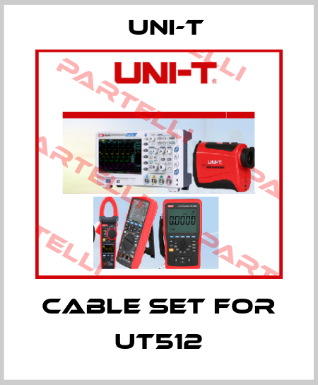 cable set for UT512 UNI-T