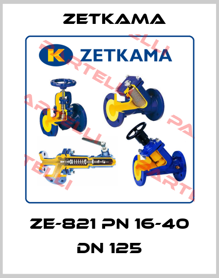 ZE-821 PN 16-40 DN 125 Zetkama