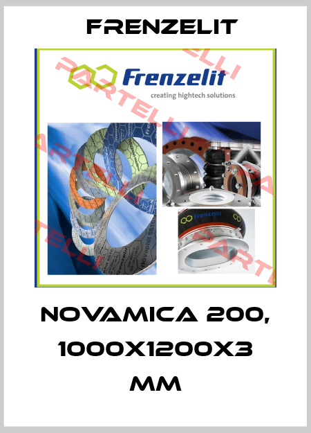 Novamica 200, 1000x1200x3 mm Frenzelit