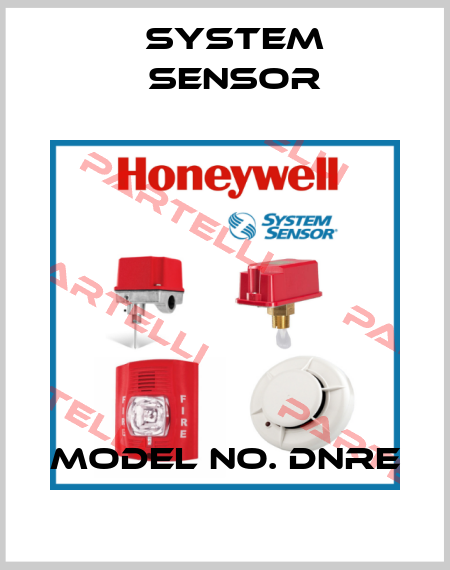 Model no. DNRE System Sensor