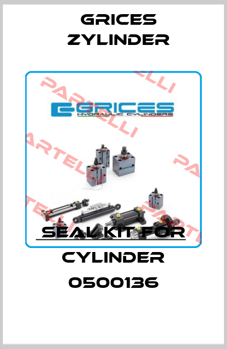 seal kit for cylinder 0500136 Grices Zylinder