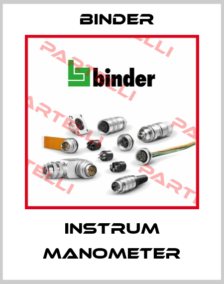 INSTRUM Manometer Binder