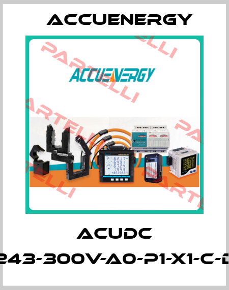 AcuDC 243-300v-A0-P1-X1-C-D Accuenergy