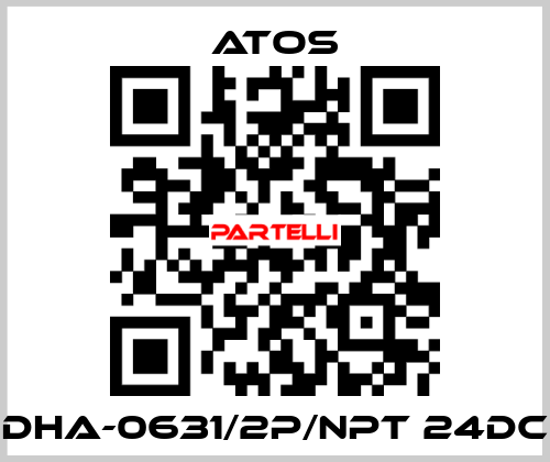 DHA-0631/2P/NPT 24DC Atos