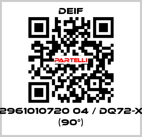 2961010720 04 / DQ72-x (90°) Deif