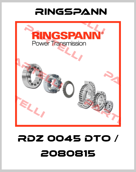 RDZ 0045 DTO / 2080815 Ringspann