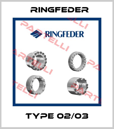 Type 02/03 Ringfeder