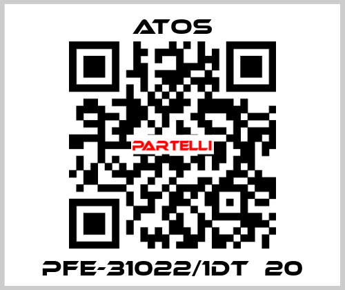 PFE-31022/1DT  20 Atos