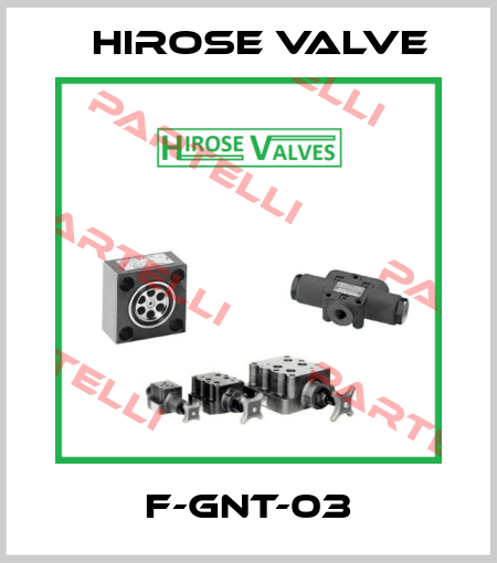F-GNT-03 Hirose Valve