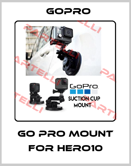 Go Pro mount for HERO10 GoPro
