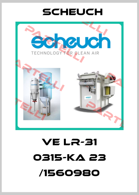 VE LR-31 0315-KA 23 /1560980 Scheuch