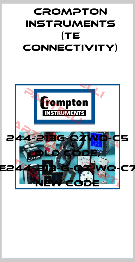 244-213G-QZWQ-C5 old code, E244-213-G-QZ-WQ-C7 new code CROMPTON INSTRUMENTS (TE Connectivity)