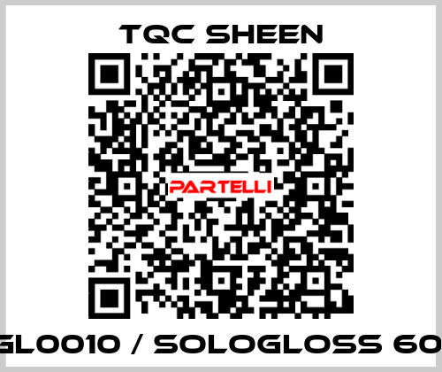 GL0010 / SoloGloss 60° tqc sheen