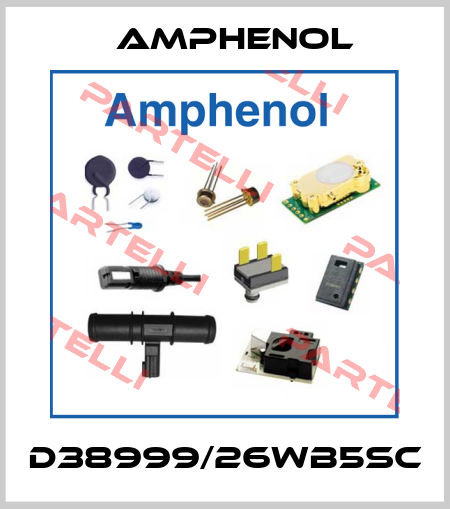 D38999/26WB5SC Amphenol