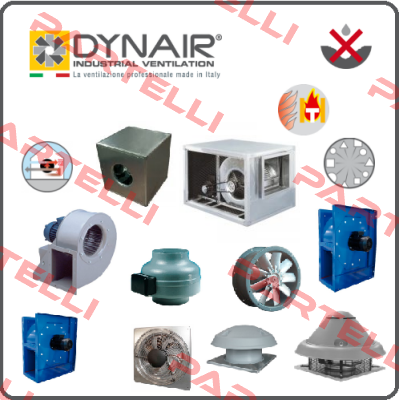 VENTILATEUR A MOTEUR TRIPHASE 0.25KW 500V 1500T/MIN DIMENSION 504 X 504  Dynair