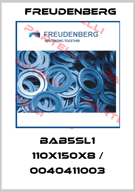 BAB5SL1 110X150X8 / 0040411003 Freudenberg