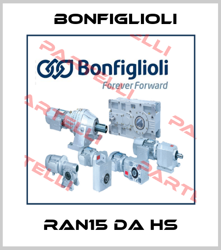 RAN15 DA HS Bonfiglioli