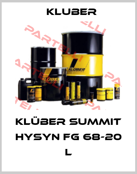 Klüber Summit Hysyn FG 68-20 l Kluber