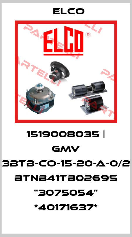 1519008035 | GMV 3BTB-CO-15-20-A-0/2 BTNB41TB0269S "3075054" *40171637* Euro Motors Italia