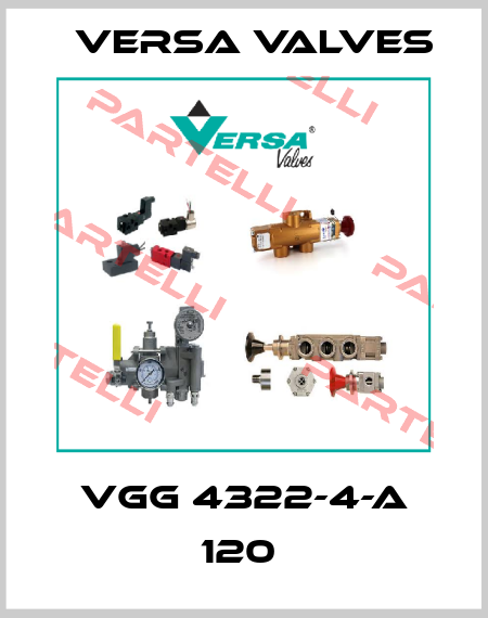 VGG 4322-4-A 120  Versa Valves