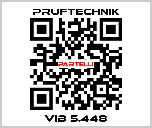 VIB 5.448  Pruftechnik