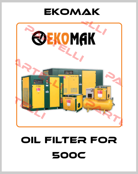Oil filter for 500C Ekomak
