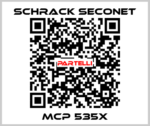MCP 535x Schrack Seconet