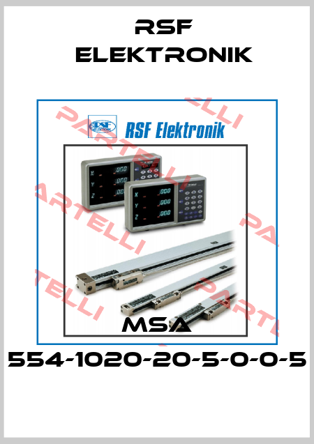 MSA 554-1020-20-5-0-0-5 Rsf Elektronik