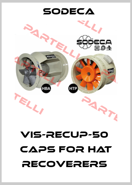 VIS-RECUP-50  CAPS FOR HAT RECOVERERS  Sodeca