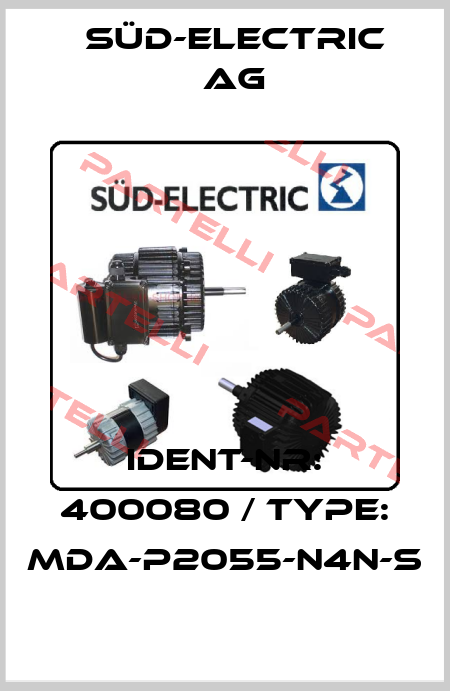 IDENT-NR: 400080 / TYPE: MDA-P2055-N4N-S SÜD-ELECTRIC AG