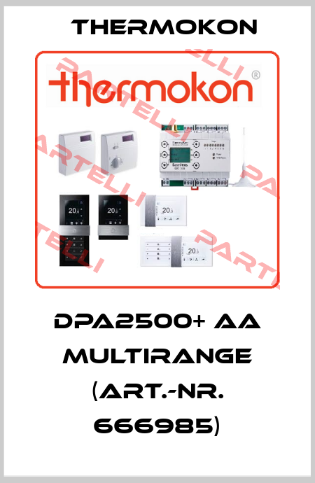 DPA2500+ AA MultiRange (Art.-Nr. 666985) Thermokon