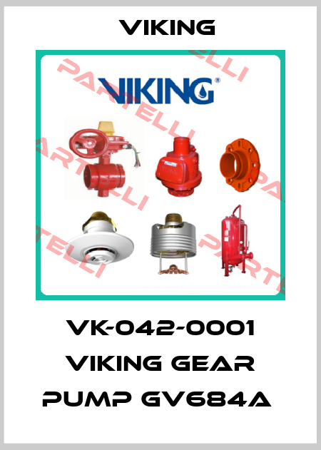 VK-042-0001 VIKING GEAR PUMP GV684A  Viking