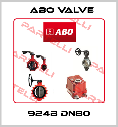 924B DN80 ABO Valve