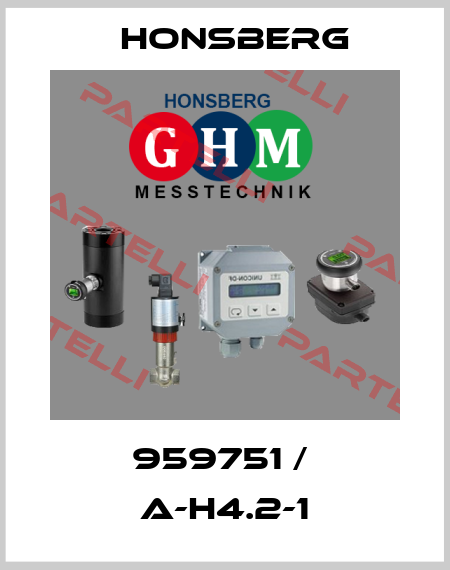 959751 /  A-H4.2-1 Honsberg