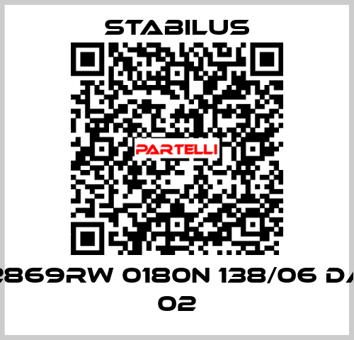 2869RW 0180N 138/06 DA 02 Stabilus