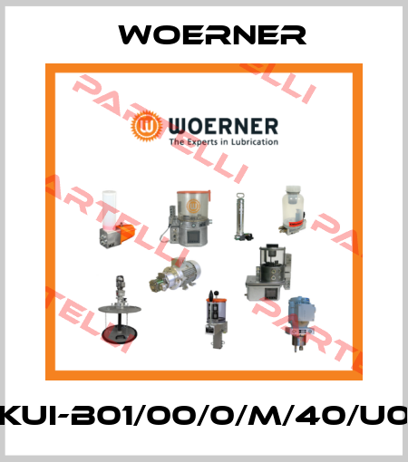 KUI-B01/00/0/M/40/U0 Woerner