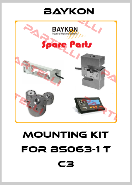 mounting kit for BS063-1 t C3 Baykon