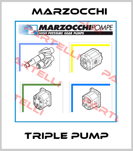TRIPLE PUMP Marzocchi