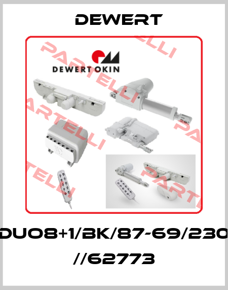 DUO8+1/BK/87-69/230 //62773 DEWERT