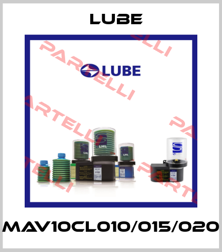 MAV10CL010/015/020 Lube