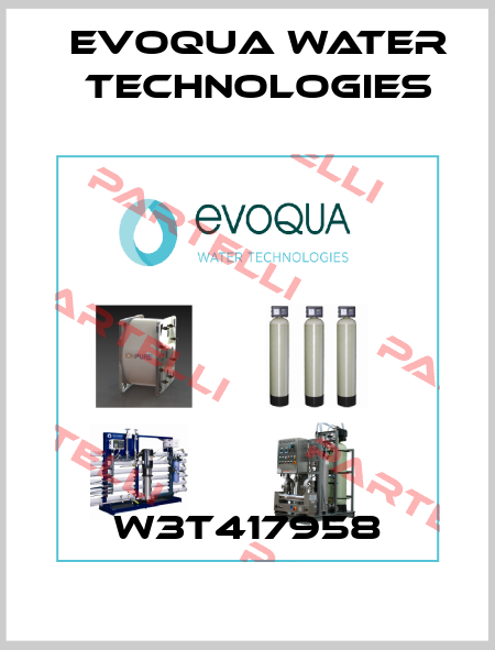 W3T417958 Evoqua Water Technologies