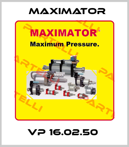 VP 16.02.50  Maximator
