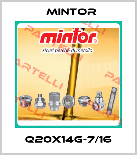 Q20X14G-7/16 Mintor