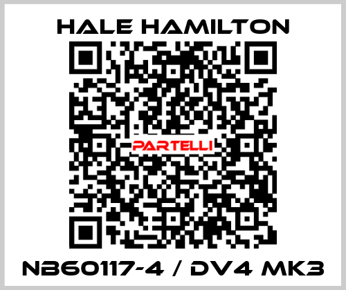 NB60117-4 / DV4 MK3 HALE HAMILTON