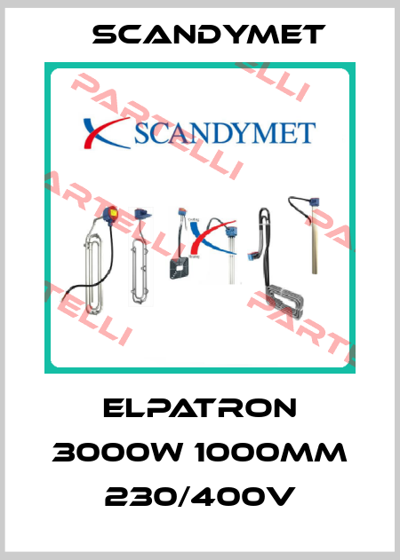 Elpatron 3000W 1000mm 230/400V SCANDYMET