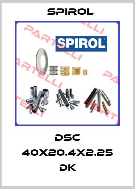 DSC 40x20.4x2.25 DK Spirol